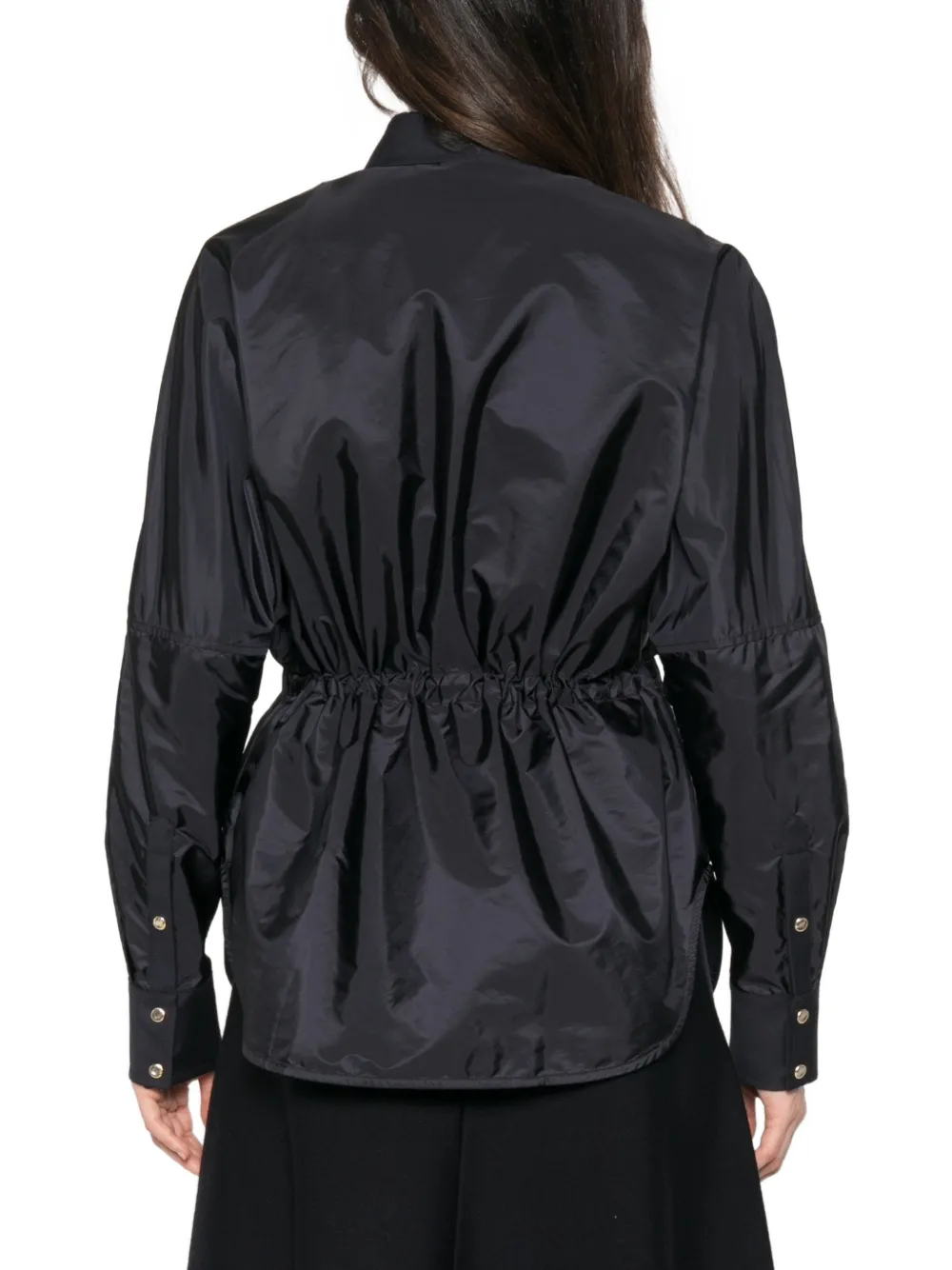 Moncler Blouse met trekkoord Blauw