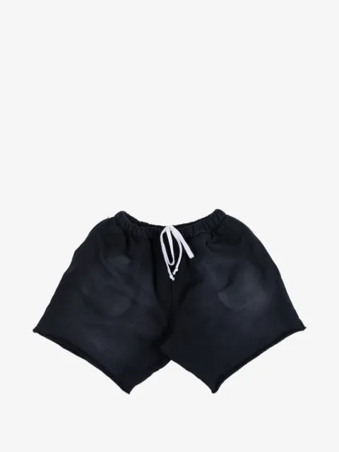 MOOJI MOOJI  raw-edge drawstring shorts