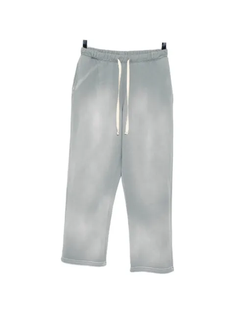 MOOJI MOOJI  faded-effect track pants
