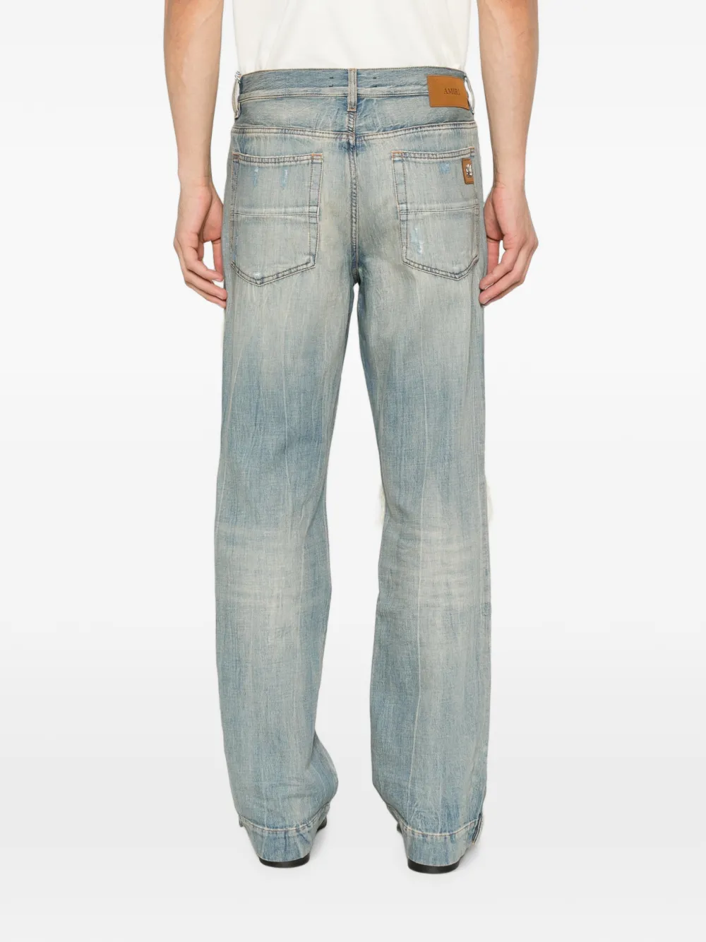 AMIRI Straight Flared MX1 jeans Blauw