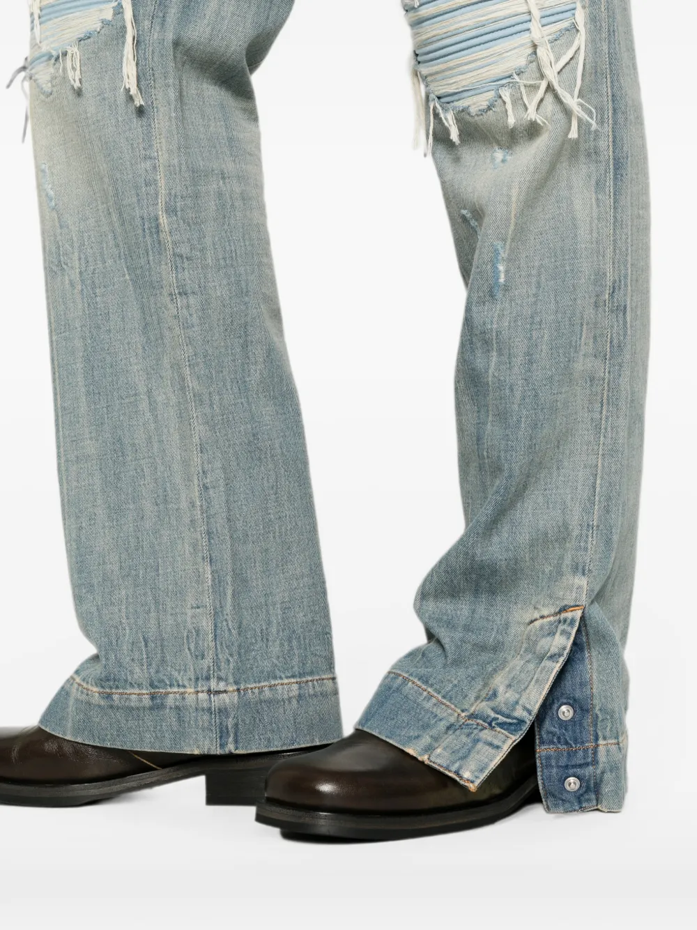 AMIRI Straight Flared MX1 jeans Blauw