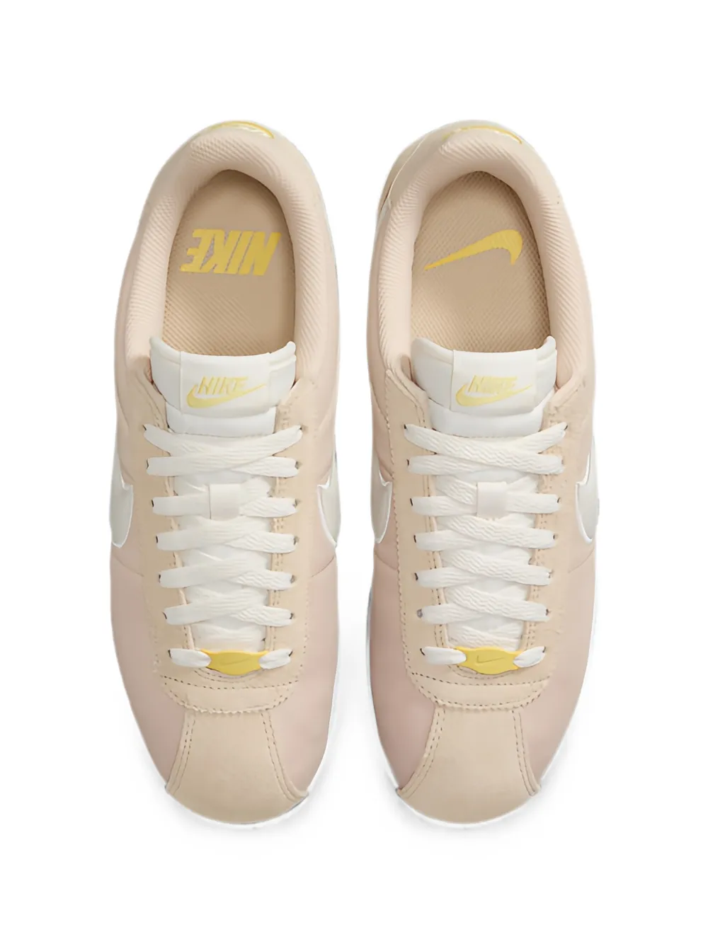 Nike Cortez FL1 sneakers met vlakken Beige