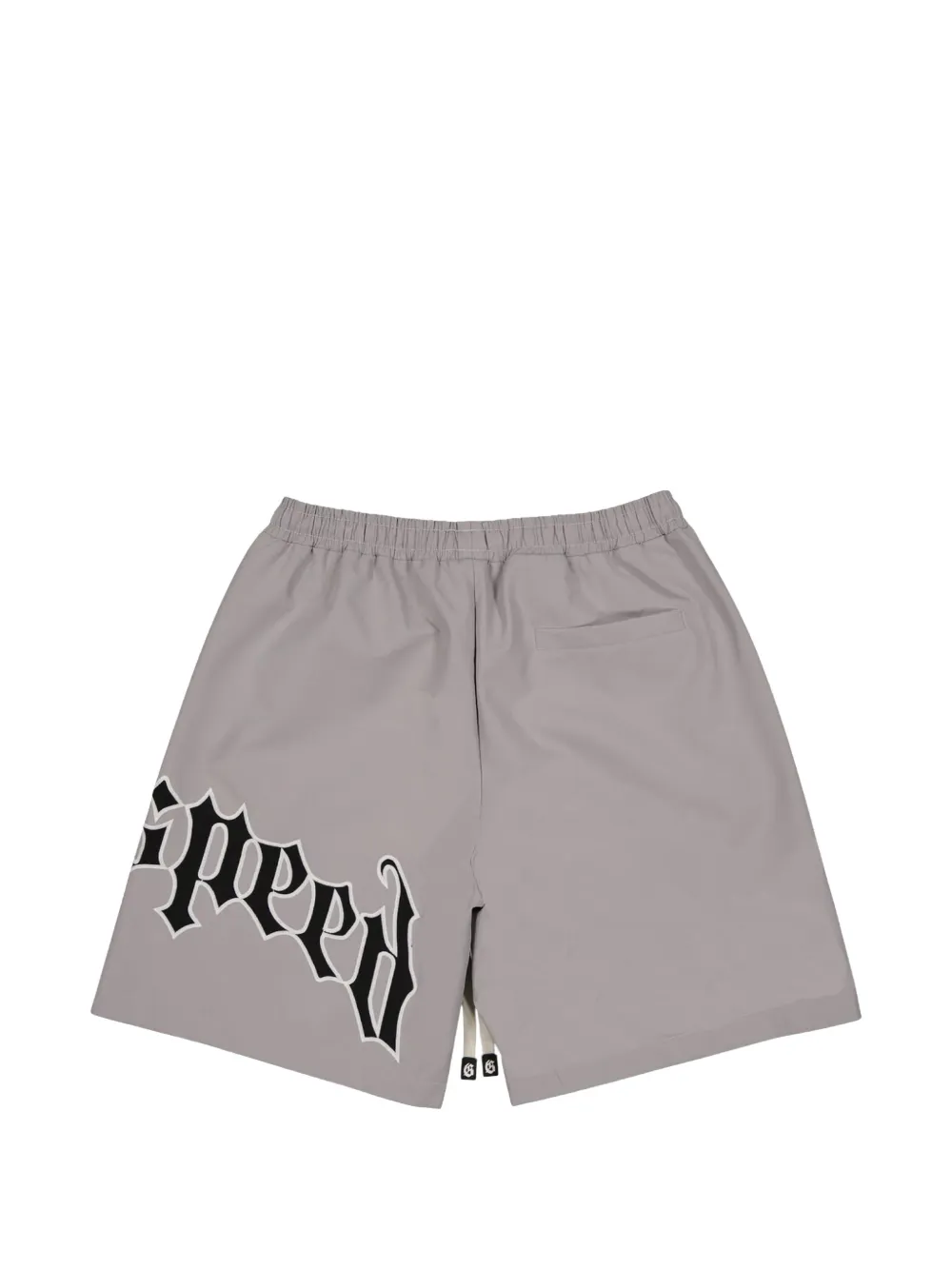 GODSPEED Shorts met trekkoord en logo Grijs