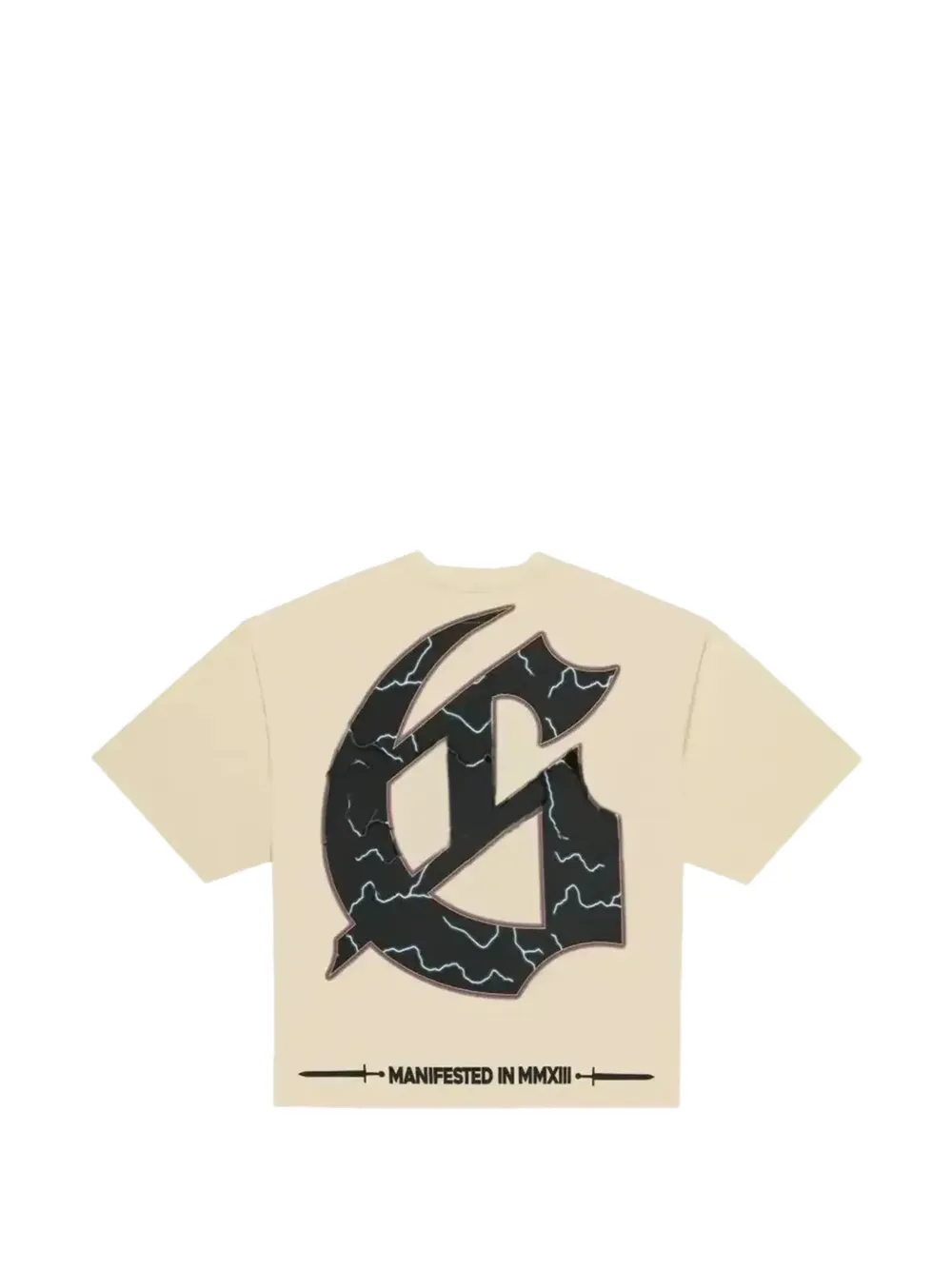 GODSPEED T-shirt met grafische print Beige