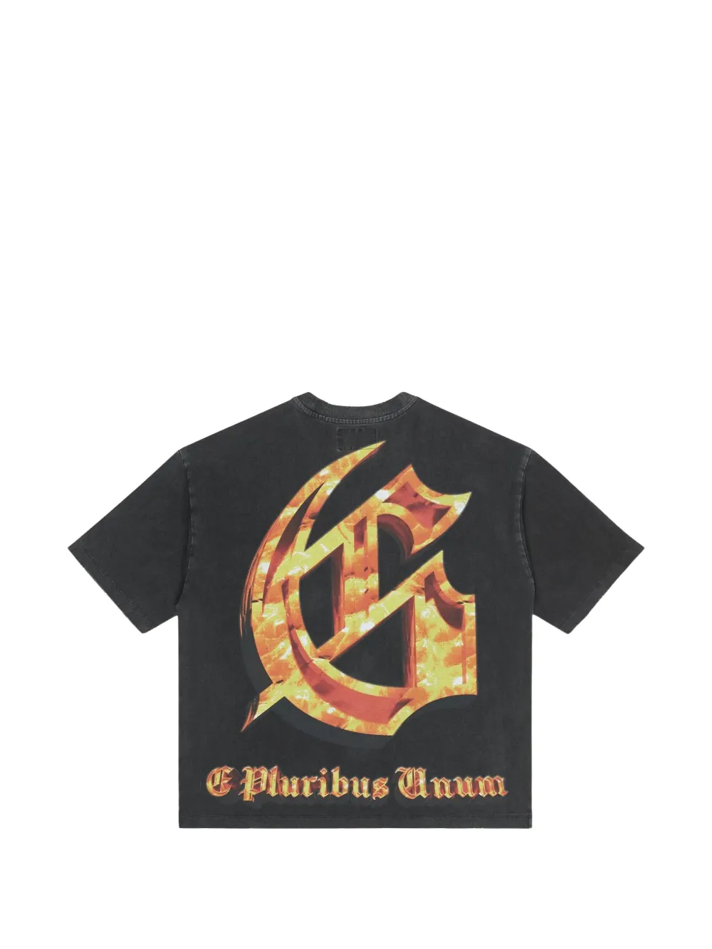 GODSPEED Echoes of Empires T-shirt met grafische print Zwart