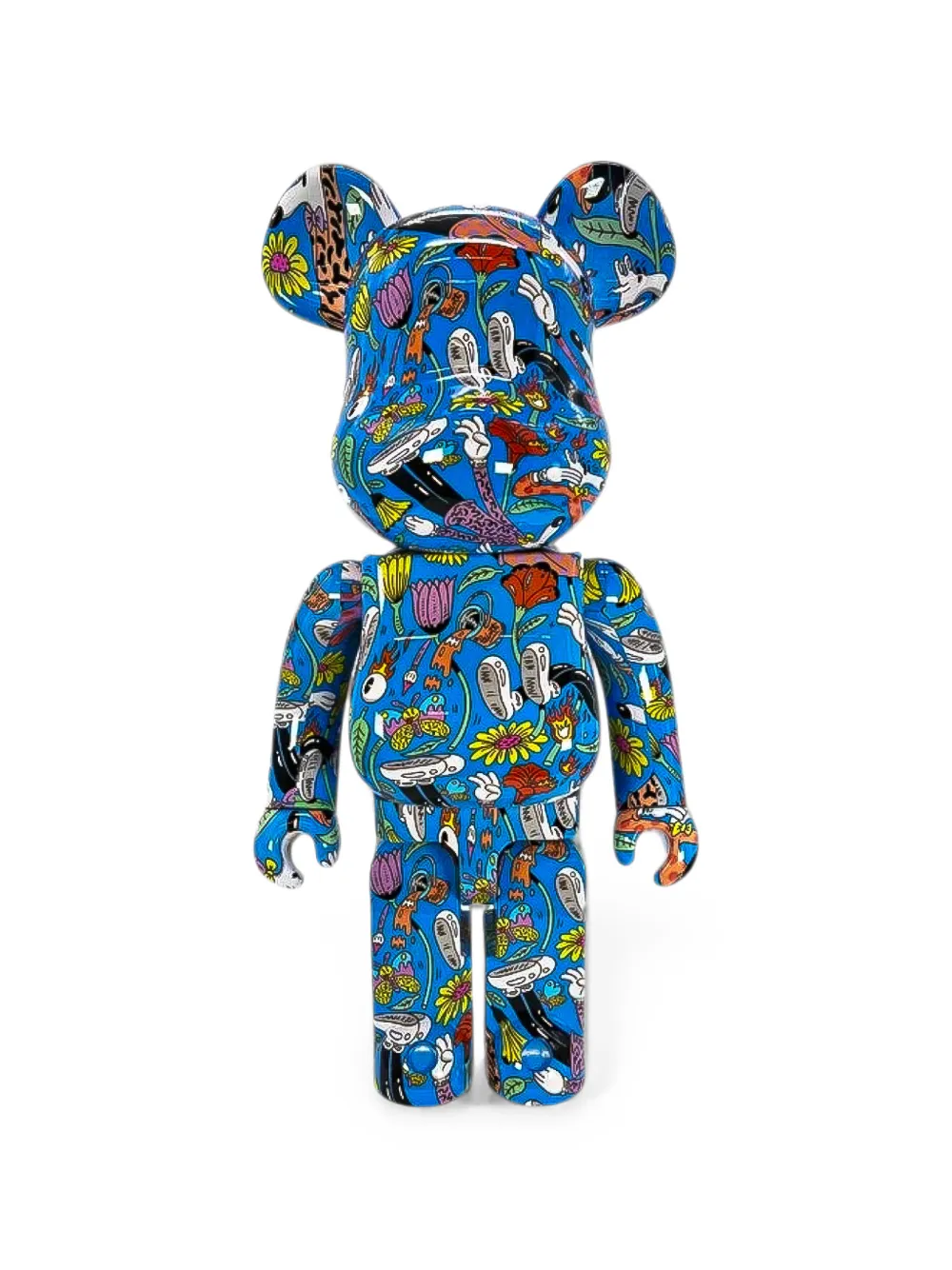 Medicom Toy X Steven Harrington Magic Hour Be@rbrick Figurine In Blue