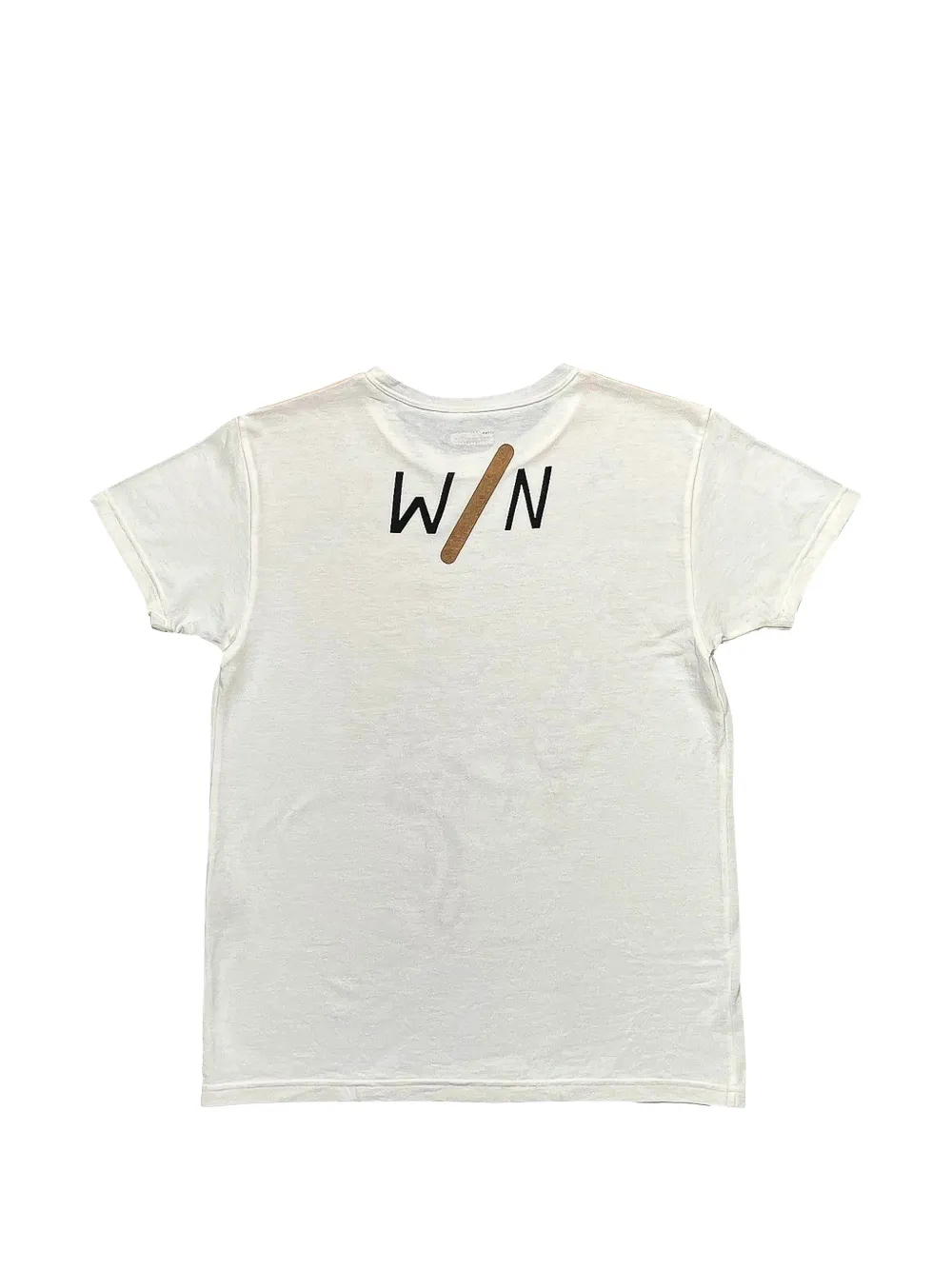 KAPITAL Bandana Drip T-shirt Wit