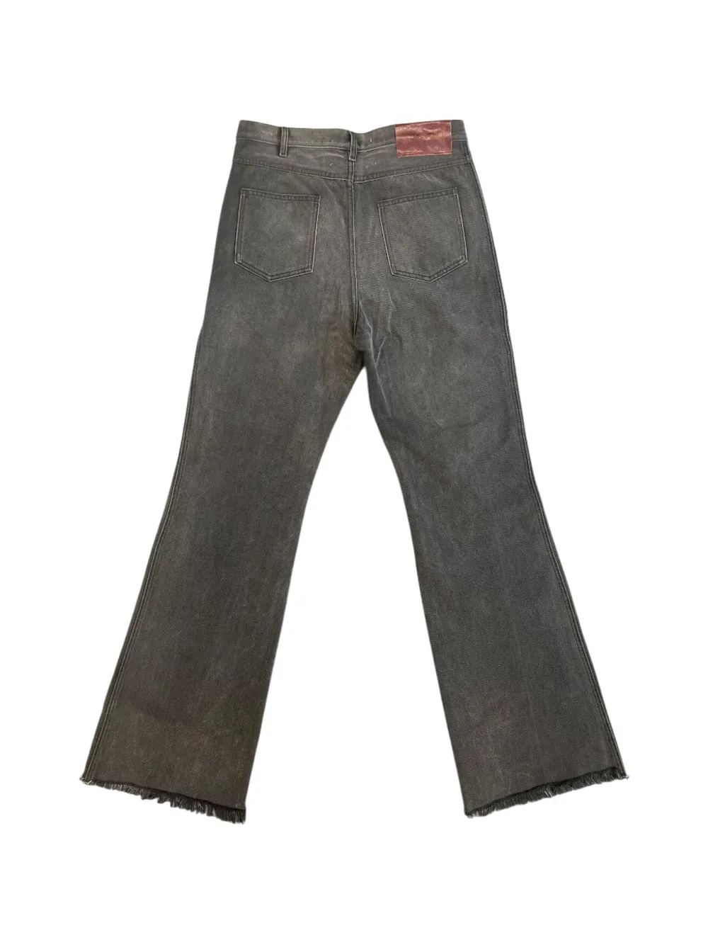 SEKRIT Chopper jeans met studs Zwart