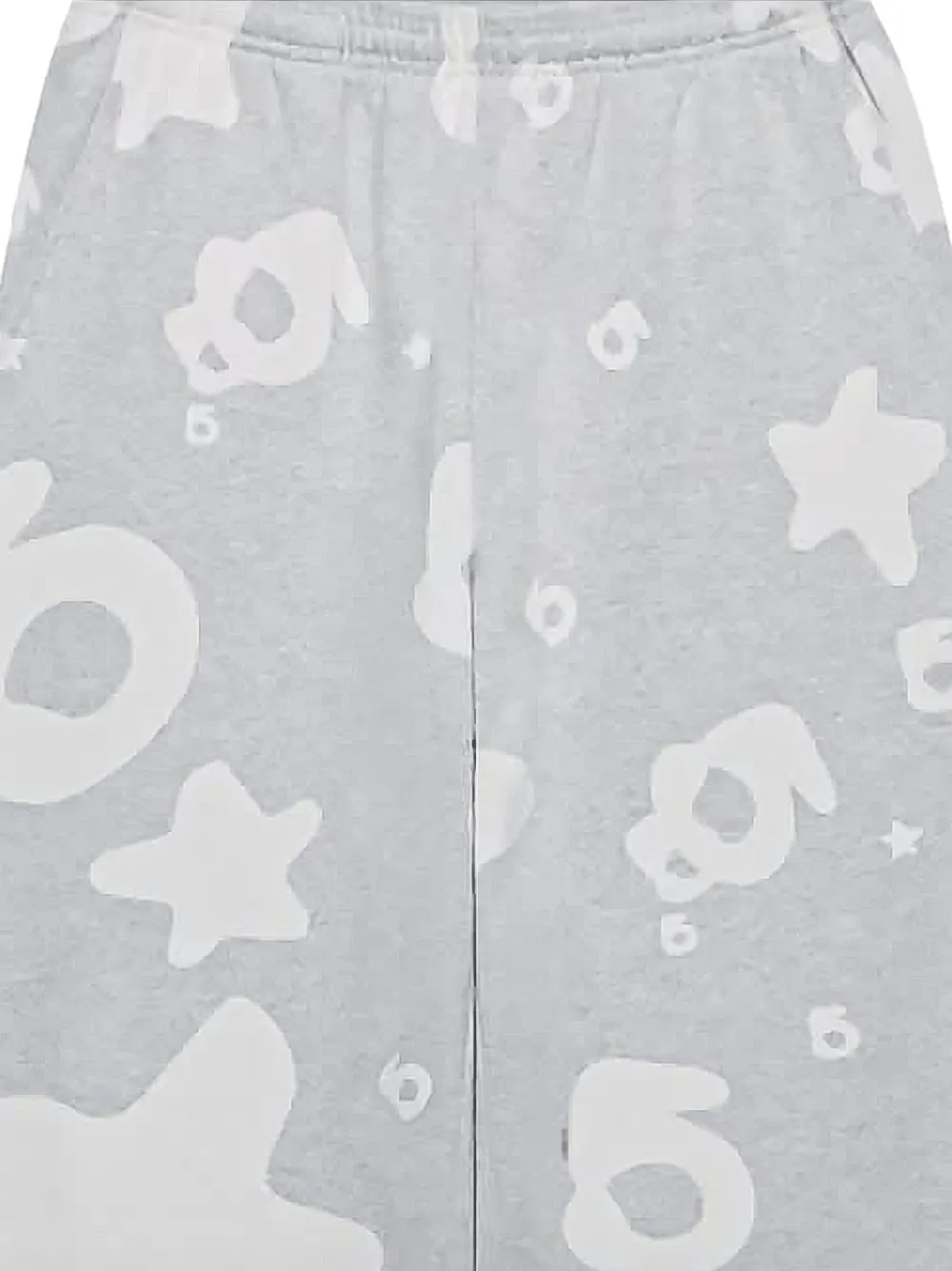 SP5DER Beluga V2 trainingsbroek met sterrenprint Grijs