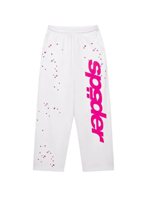 SP5DER logo track pants