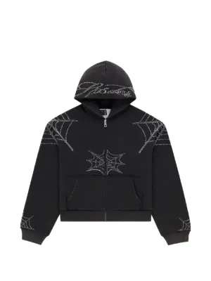 SP5DER ラインストーン パーカー | ブラック | FARFETCH JP