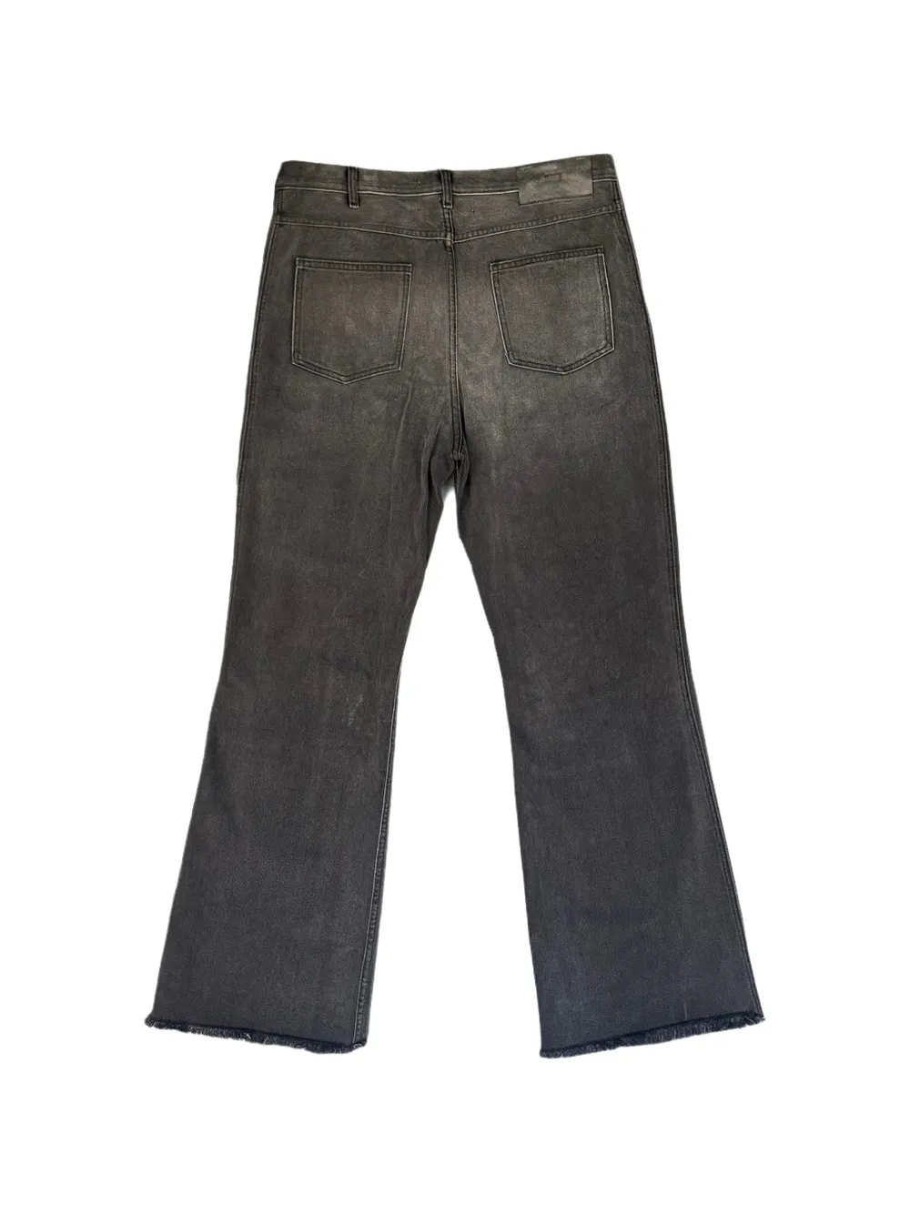 SEKRIT Chopper jeans met vlakken Zwart