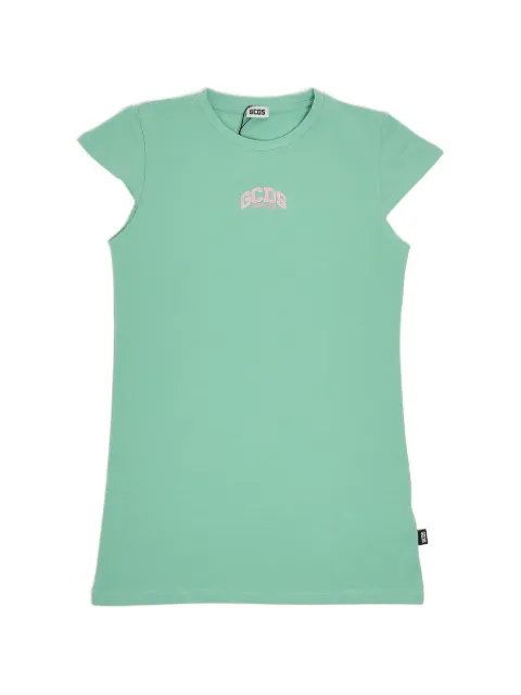 Gcds Kids Kleid mit Logo-Print
