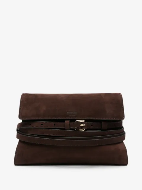 Moschino buckle-detail clutch bag