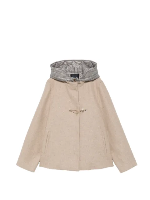 Fay toggle-fastening hooded jacket