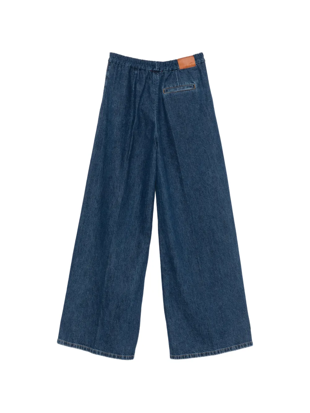 Forte Jeans met wijde pijpen Blauw