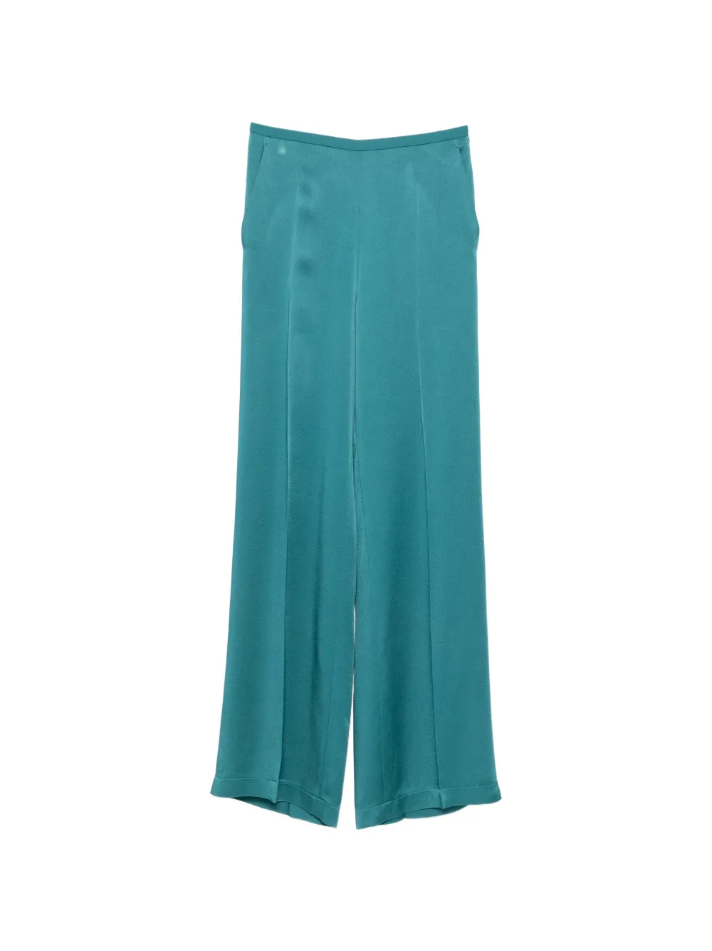 Forte Forte satin-finish trousers - Blu