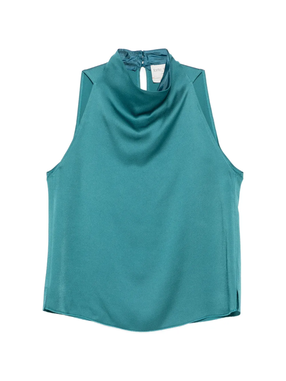 Forte Forte high-neck sleeveless top - Blu