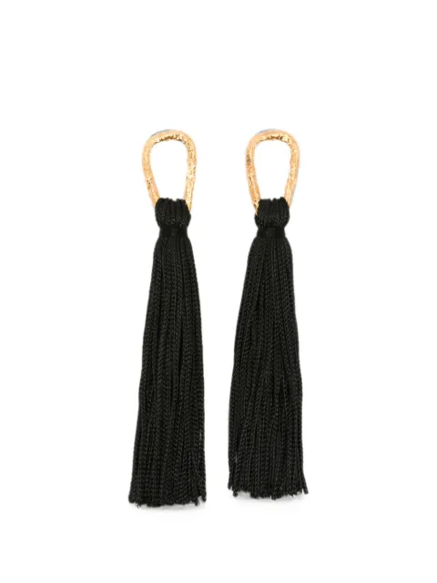 Forte Forte aretes forjados con borla