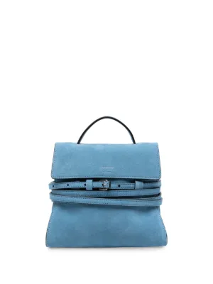 MM6 Maison Margiela Japanese レザートートバッグ | ブルー | FARFETCH JP