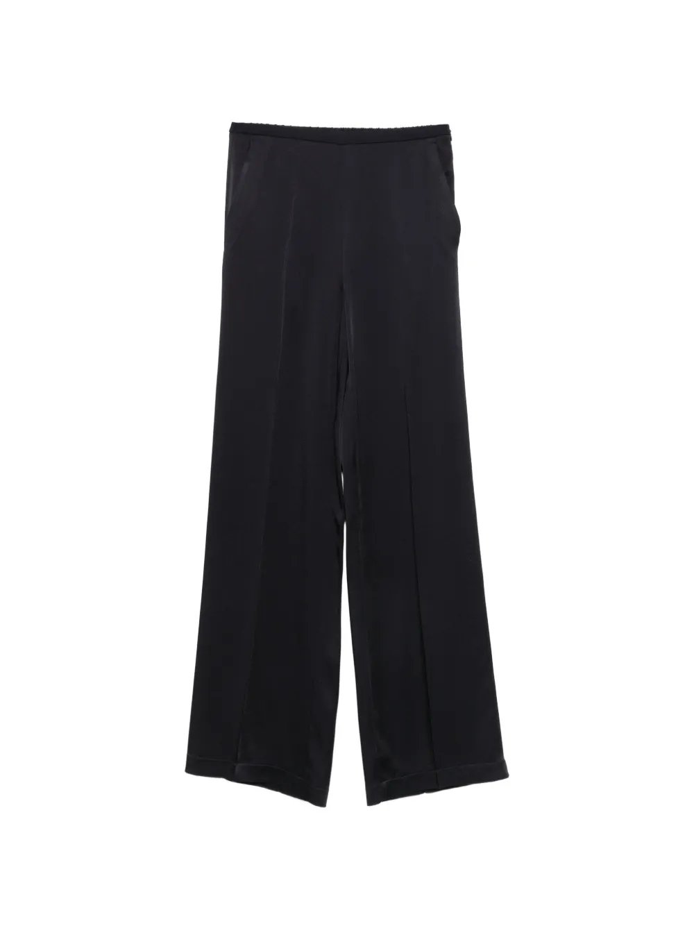 Forte Forte satin-finish trousers - Blu