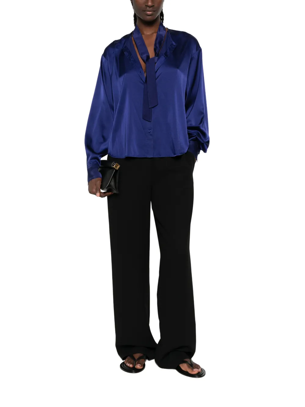 Forte Button-up overhemd Blauw