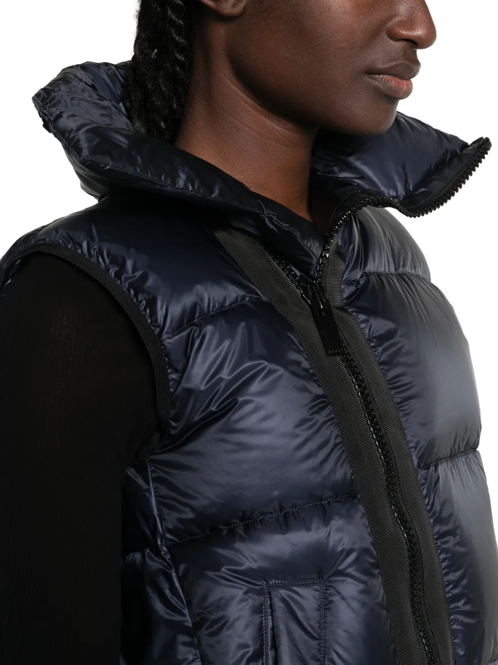 sacai Bodywarmer met rits Blauw