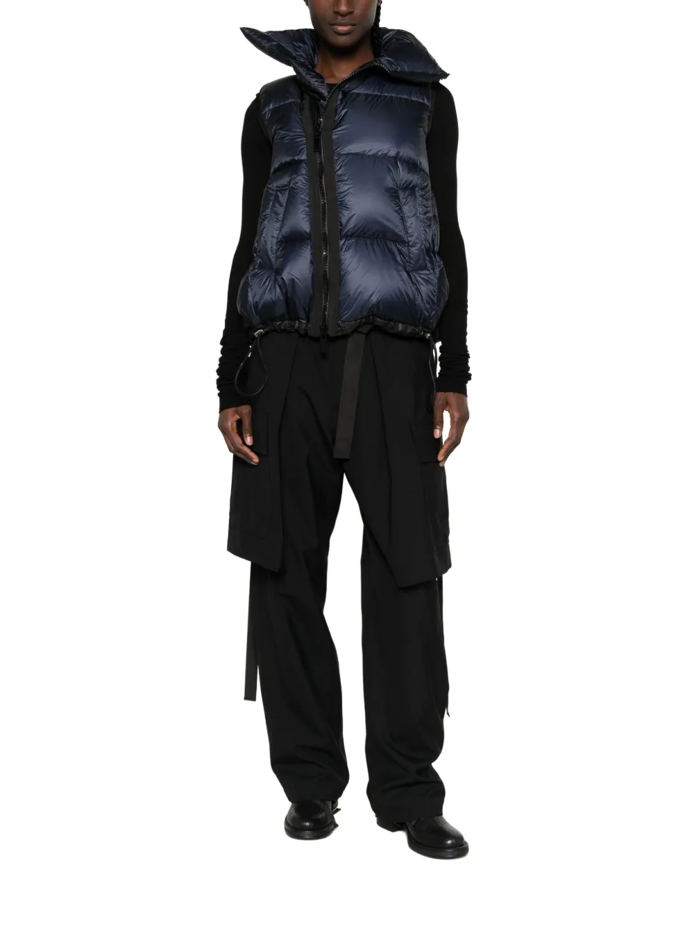 sacai Bodywarmer met rits Blauw