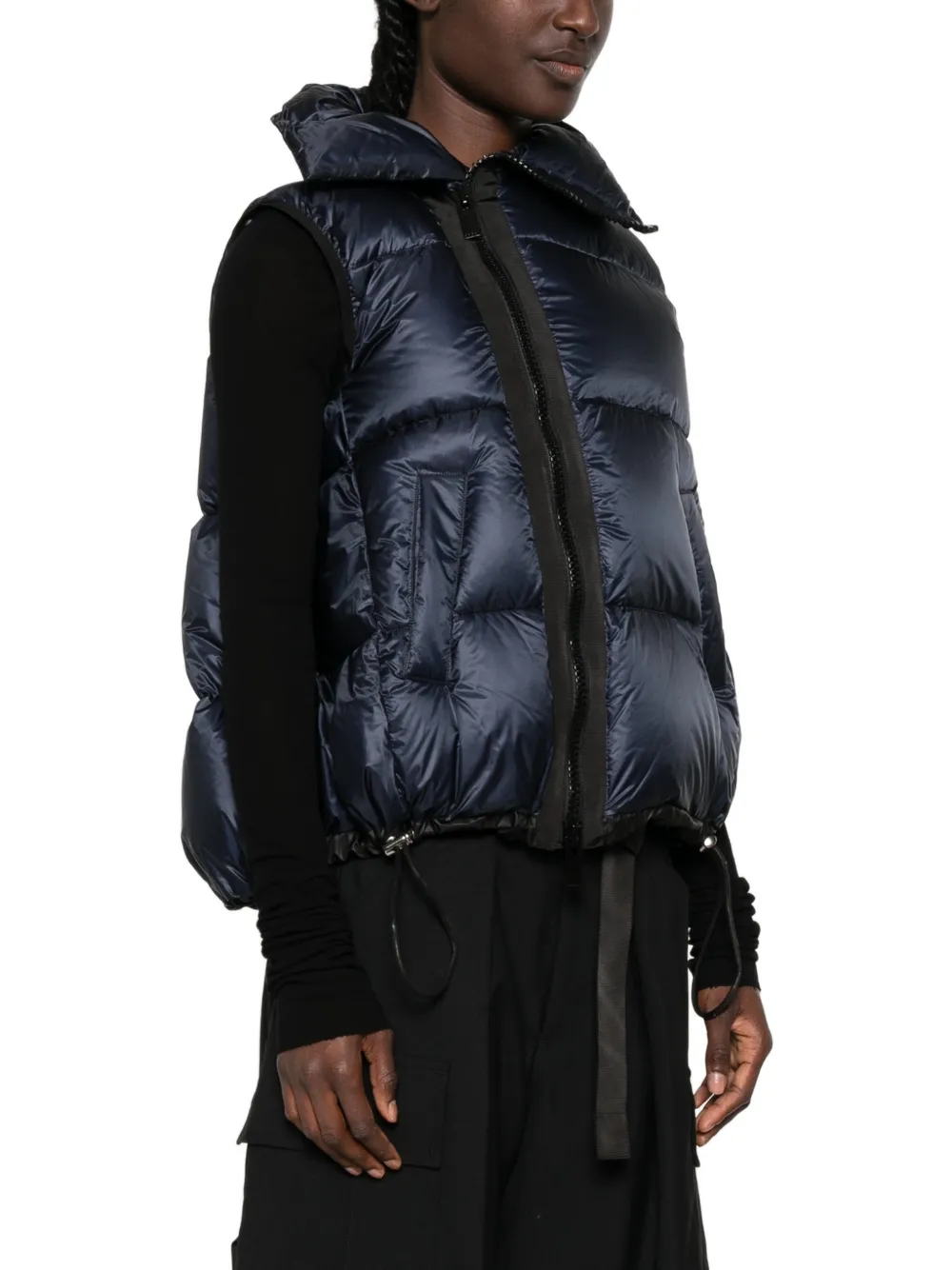 sacai Bodywarmer met rits Blauw
