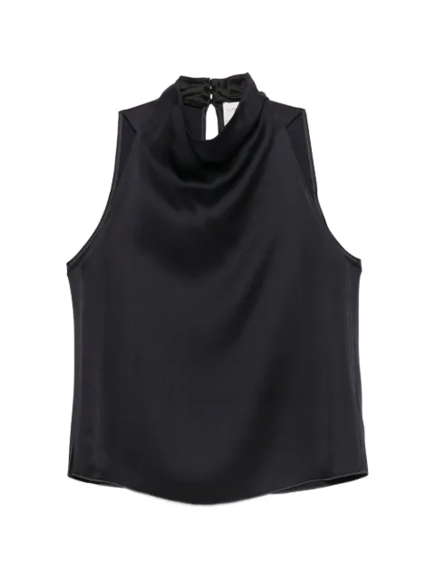 Forte Forte blusa sin mangas con cuello de tortuga