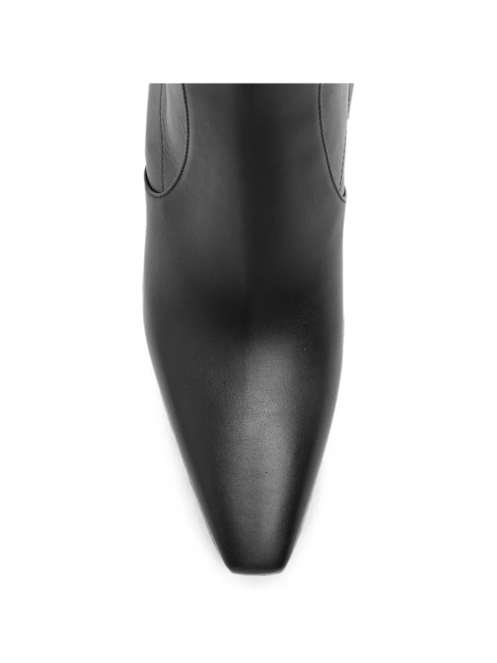 Brunello Cucinelli Monili-embellished pointed-toe boots Zwart