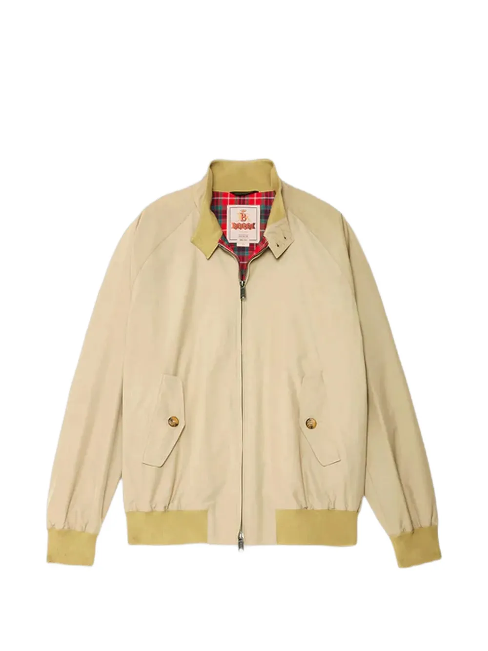 Baracuta G9 Harrington Umbrella-motif Jacket In Neutral