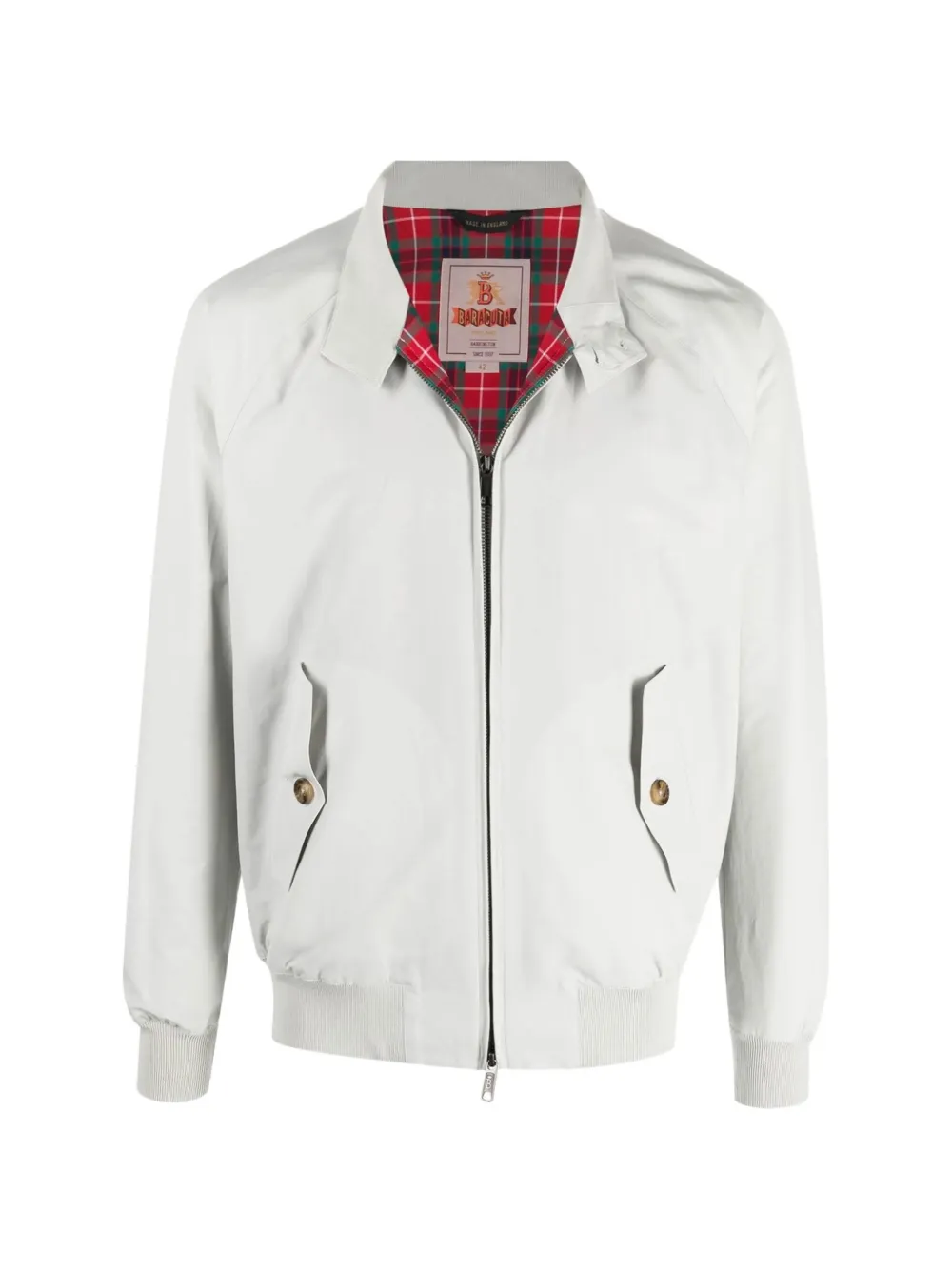 Baracuta G9 Harrington Jacket In Gray