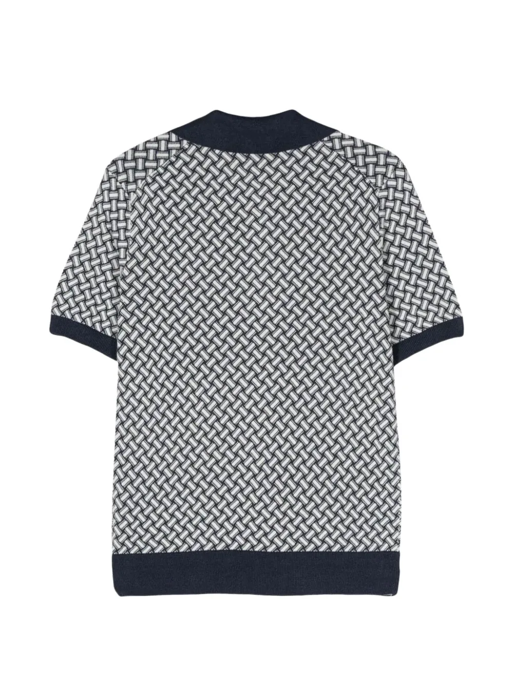 Drumohr T-shirt met korte mouwen Blauw