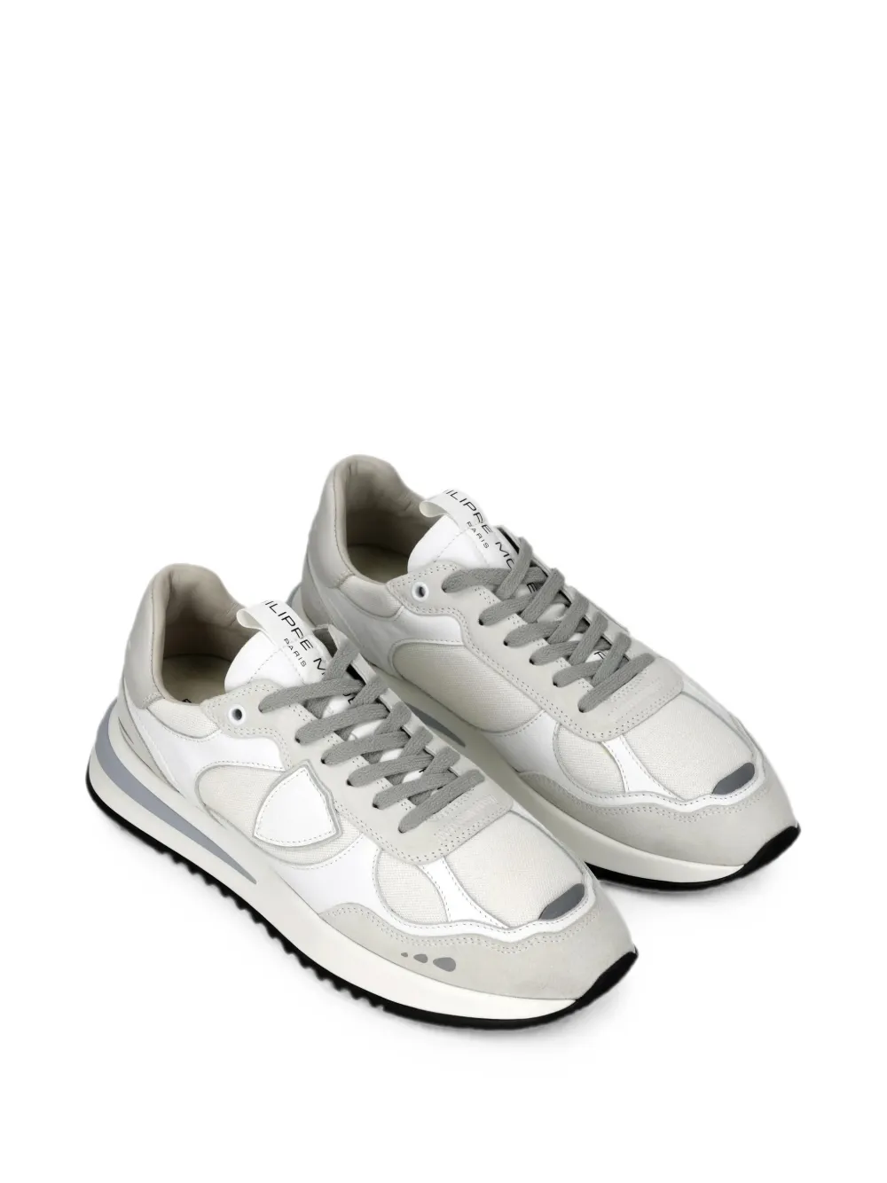 Philippe Model Paris Olympique panelled sneakers Wit