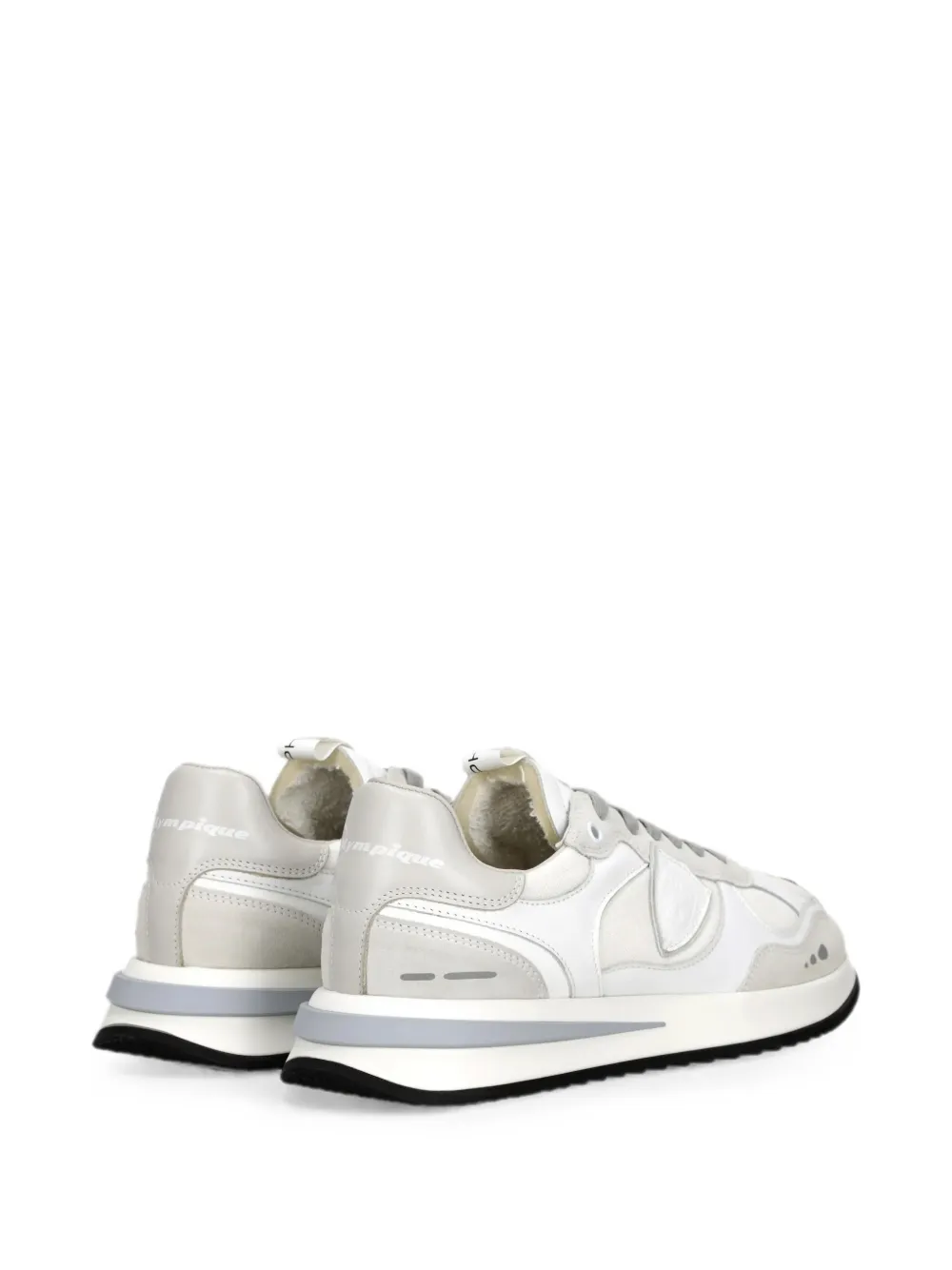 Philippe Model Paris Olympique panelled sneakers Wit