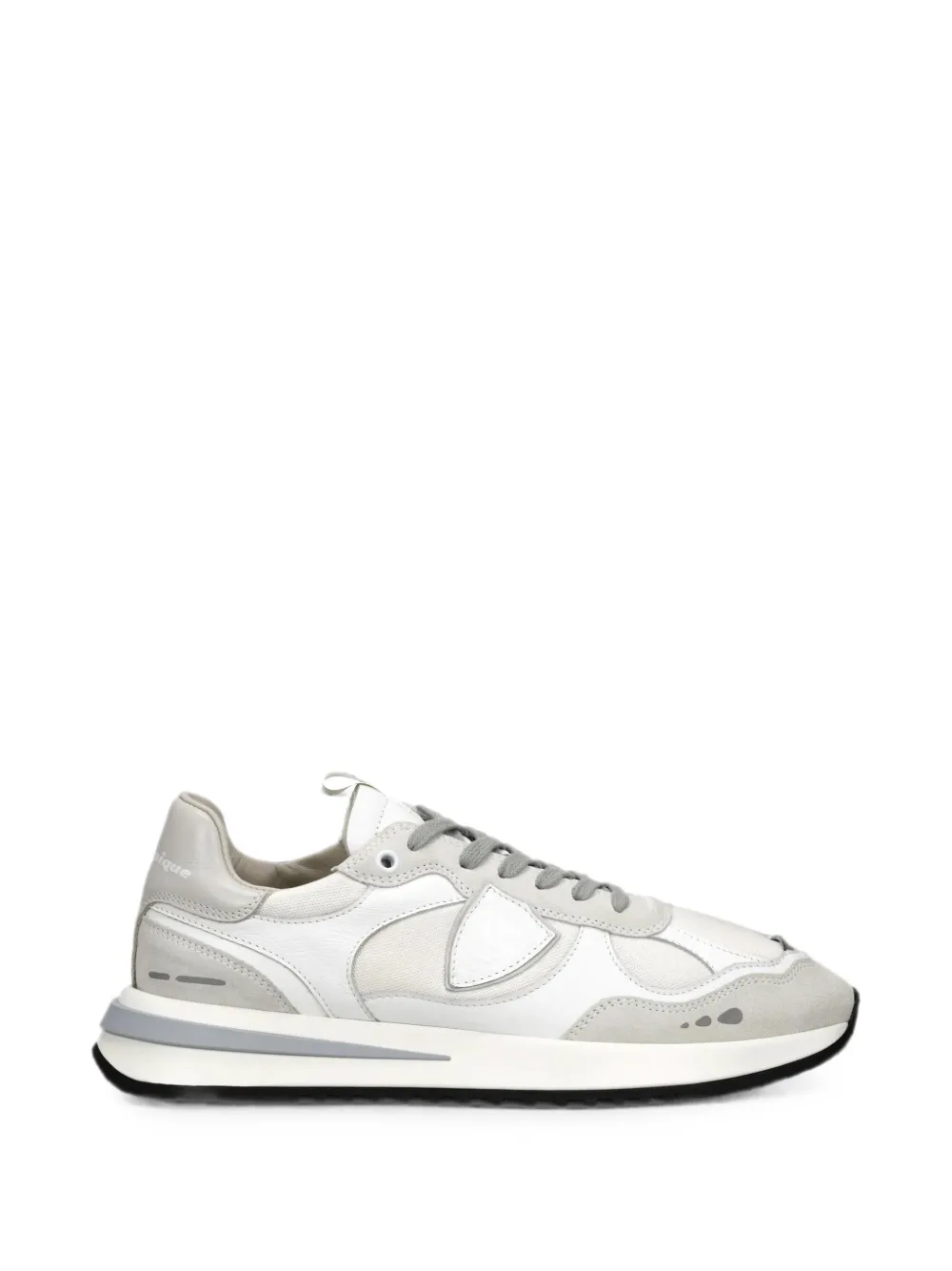 Philippe Model Olympique Panelled Sneakers In White