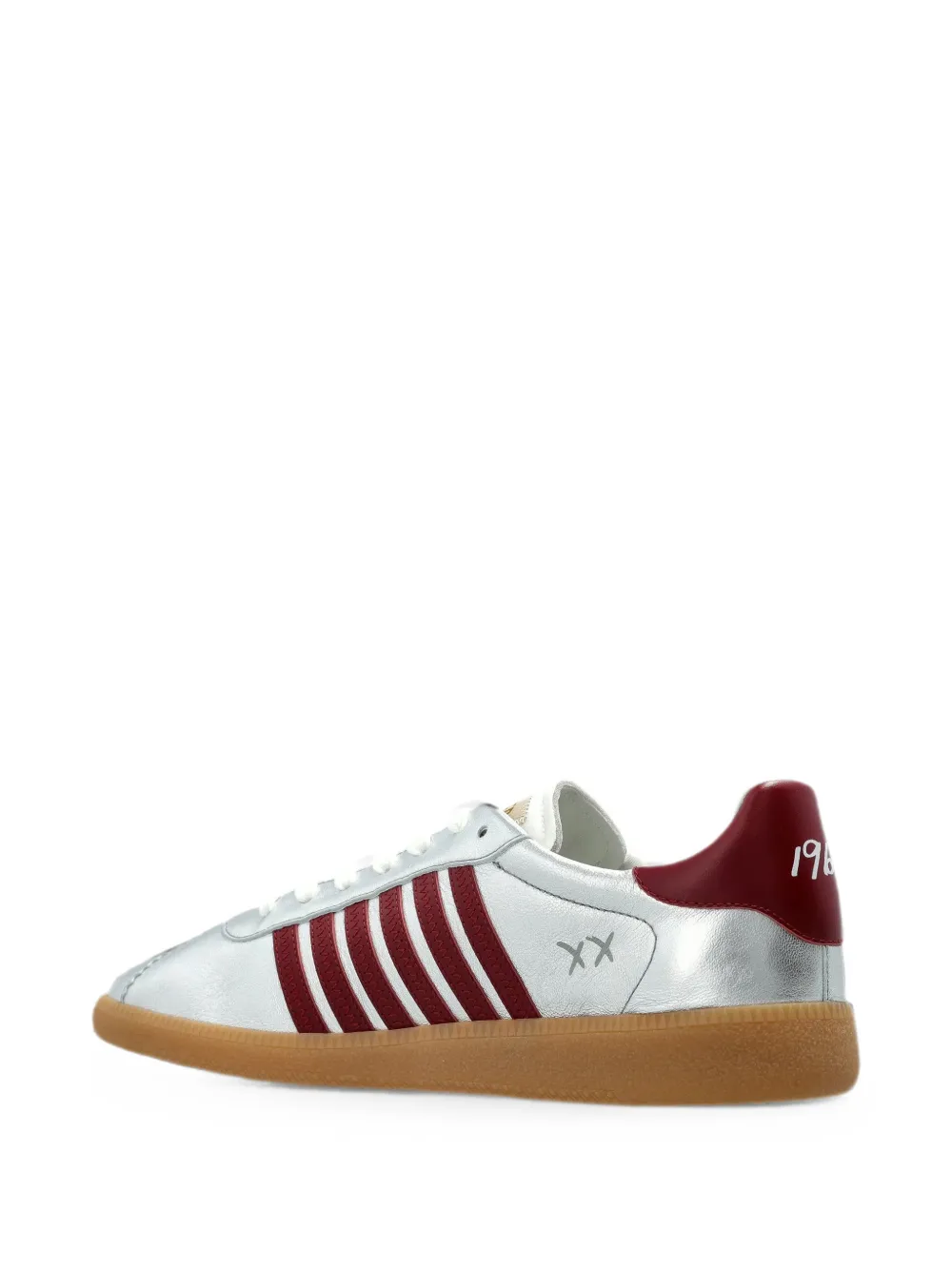 DSQUARED2 maple-leaf sneakers Zilver