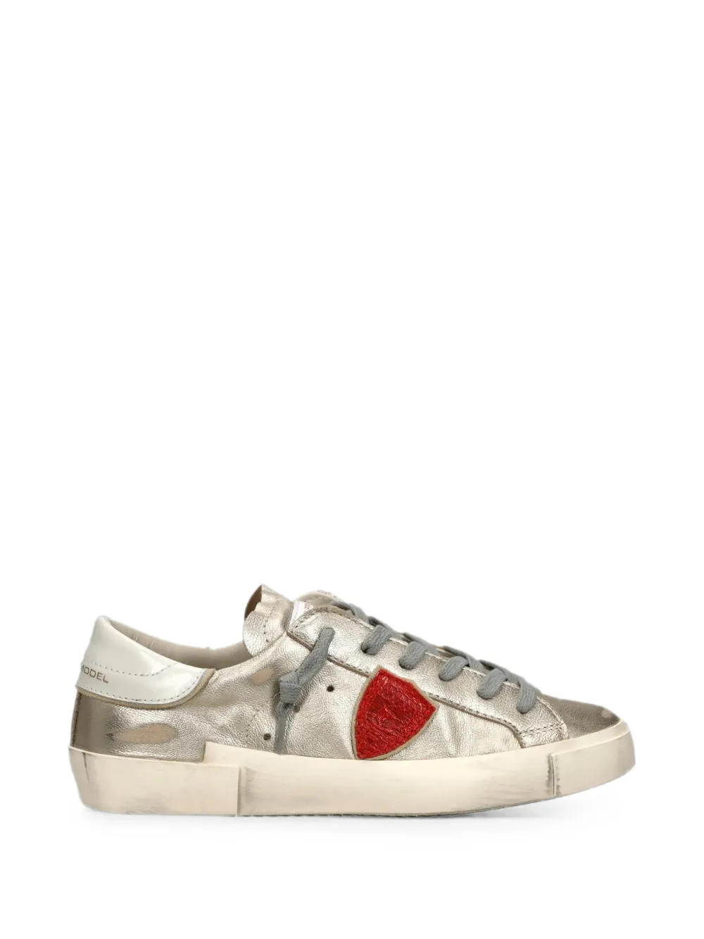 Philippe Model Paris Sneakers in Metallic-Optik - Gold