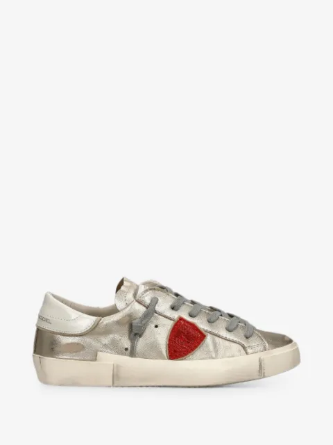 Philippe Model Paris PRSX metallic-effect sneakers