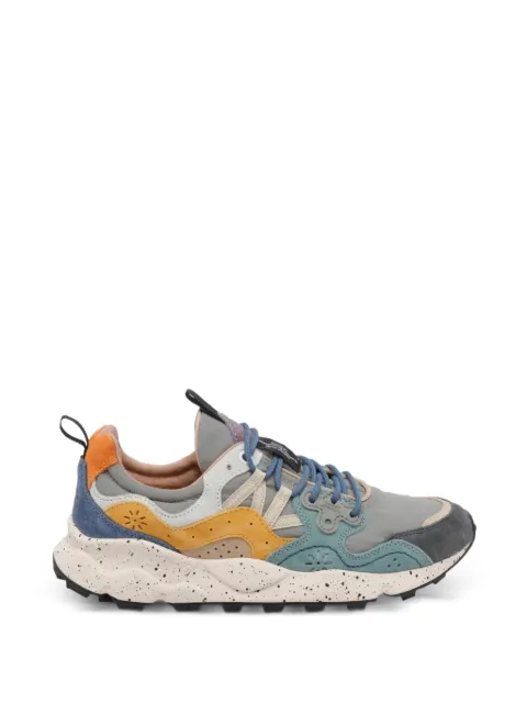 FLOWER MOUNTAIN Yamano 3 Uni suede-panel sneakers