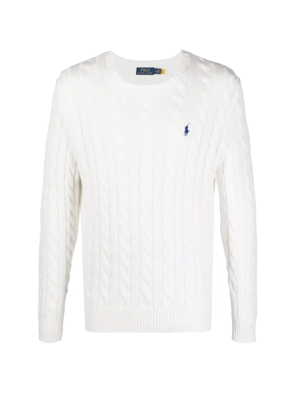 Polo Ralph Lauren Maglione con logo ricamato - Bianco