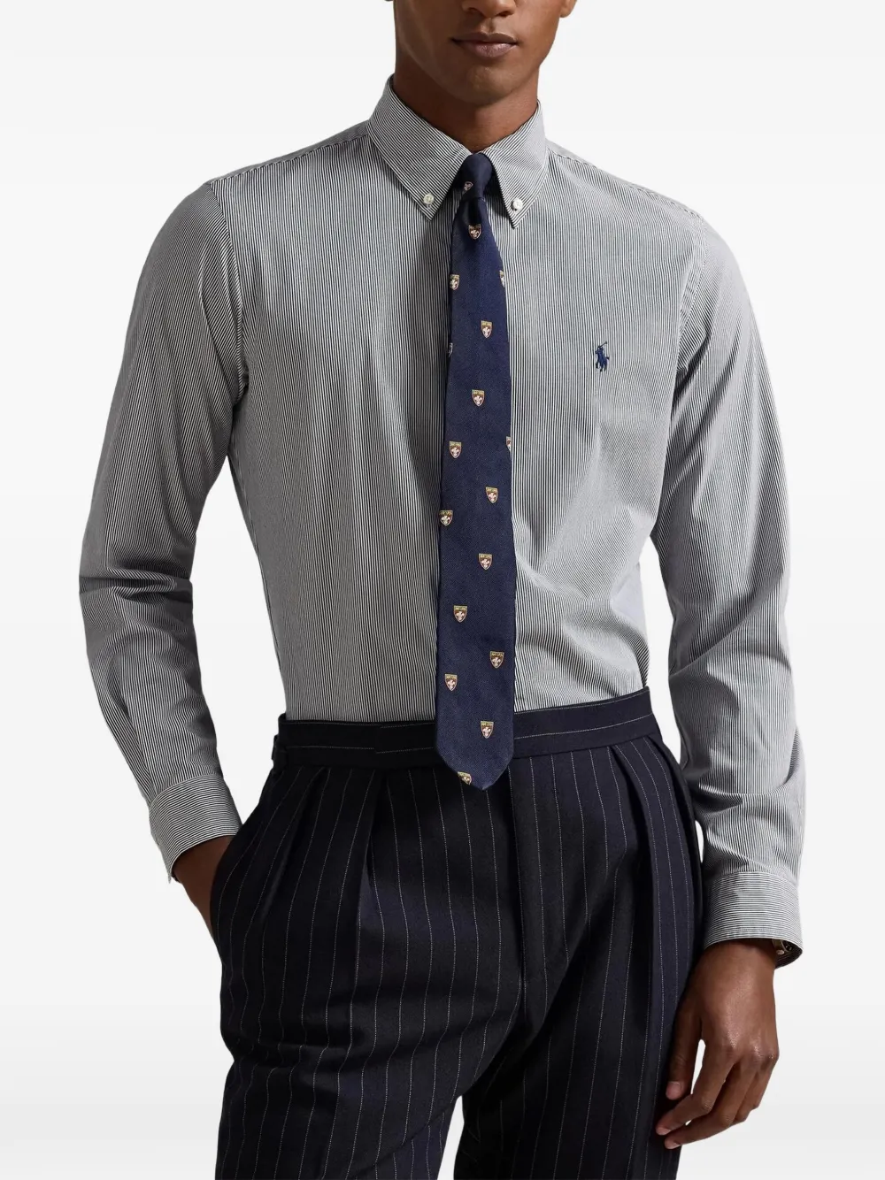 Polo Ralph Lauren Gestreept overhemd Wit