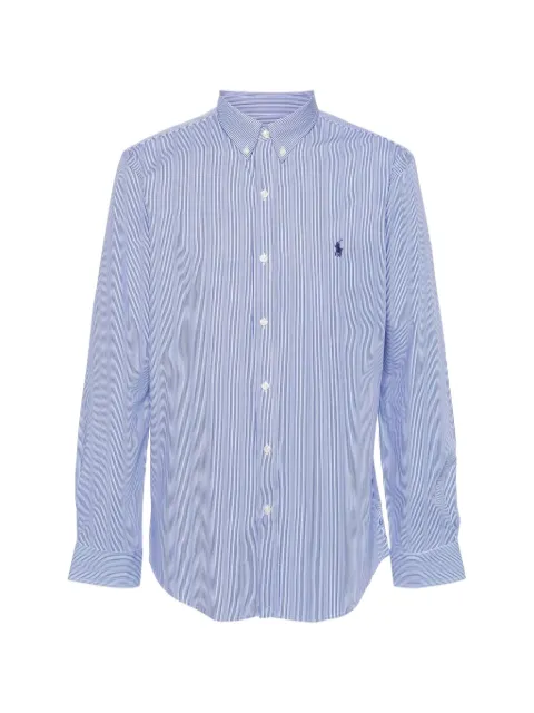 Polo Ralph Lauren camisa con motivo de rayas y Polo Pony bordado