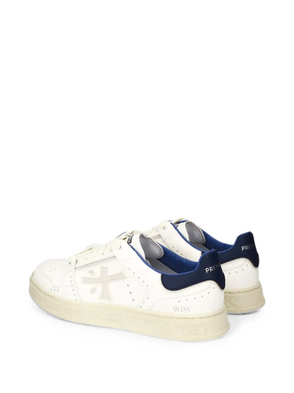 Premiata Quinn 8210 perforated sneakers Wit
