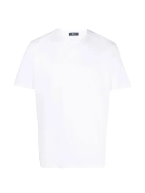 Herno camiseta con placa del logo