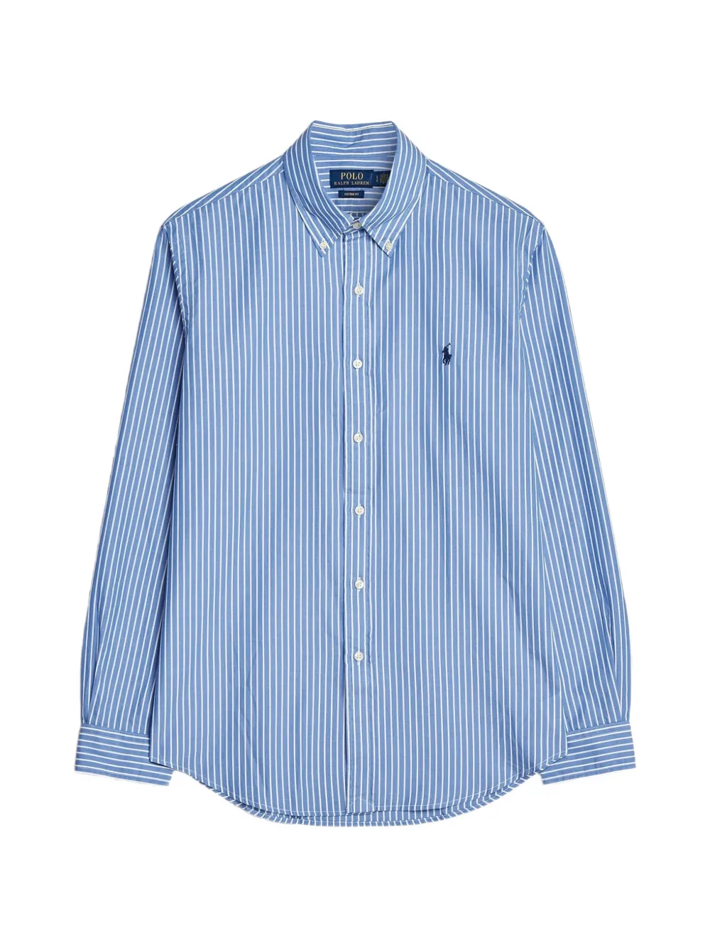 Polo Ralph Lauren Gestreiftes Hemd mit Logo-Stickerei - Blau