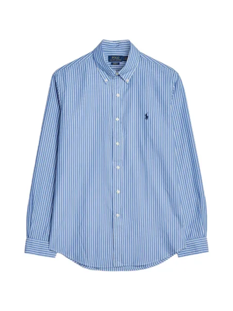 Polo Ralph Lauren striped logo-embroidered shirt