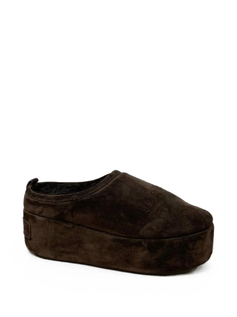Balenciaga Alaska platform shoes - Marrone