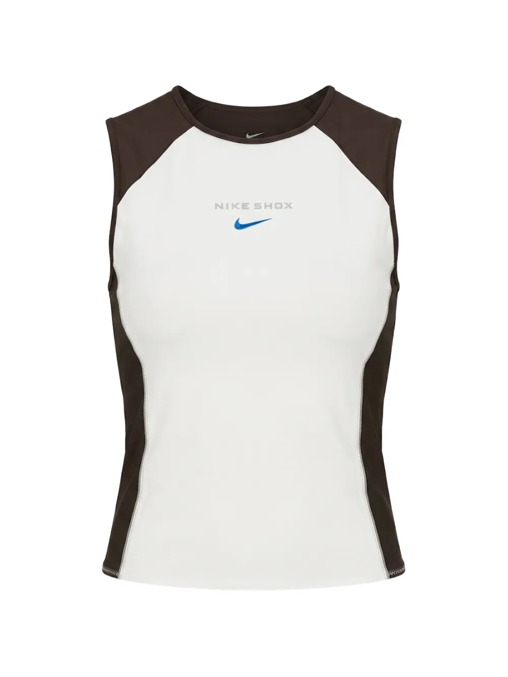 Nike Shox panelled tank top Wit